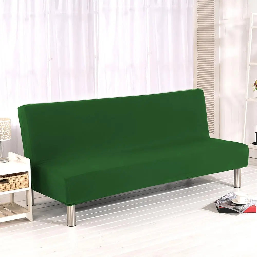 Solid Color Sofa Cover, Stretch Sofa Cover, Elastic Sofa Slipcover, Couch Cover, 1 Count Foldable Sofa Bed Cover, Dustproof Sofa Slipcover, Sofa Protector for Home Living Room, Bedroom