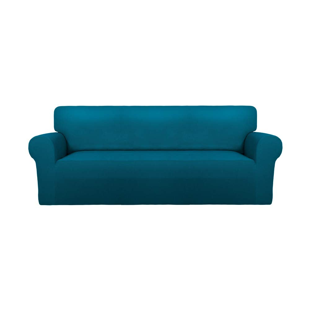 PureFit Stretch Couch Covers for Sofa Large Sofa Slipcovers Chocolate