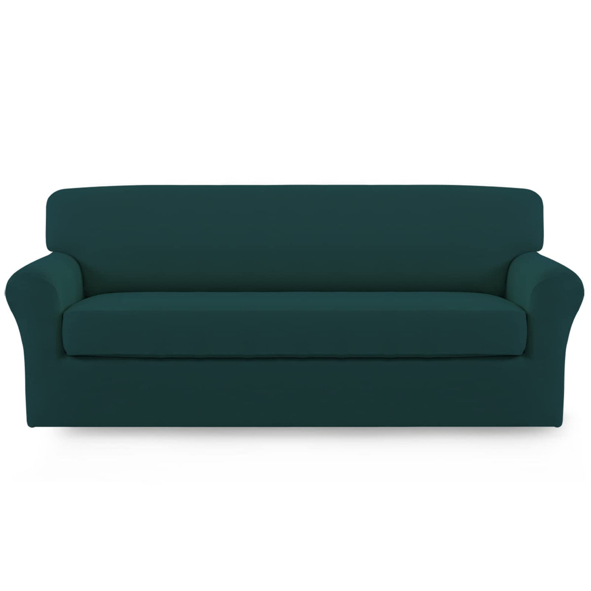 Easy-Going 2 Pieces Stretch Couch Sofa Slipcover Washable