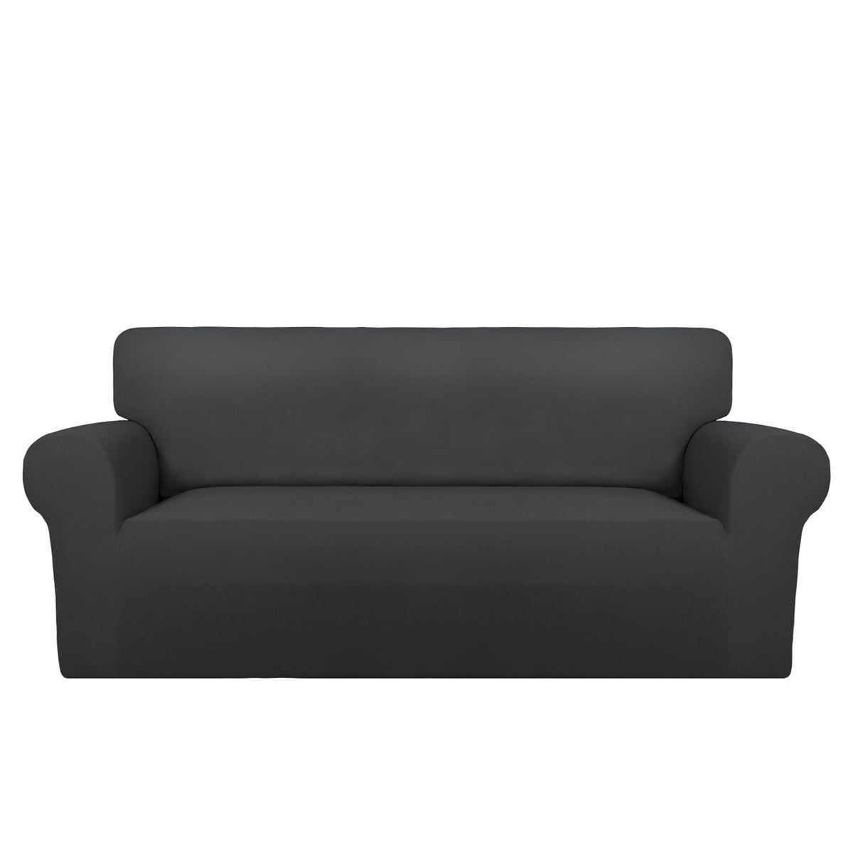 PureFit Stretch Couch Covers for Sofa Large Sofa Slipcovers Chocolate