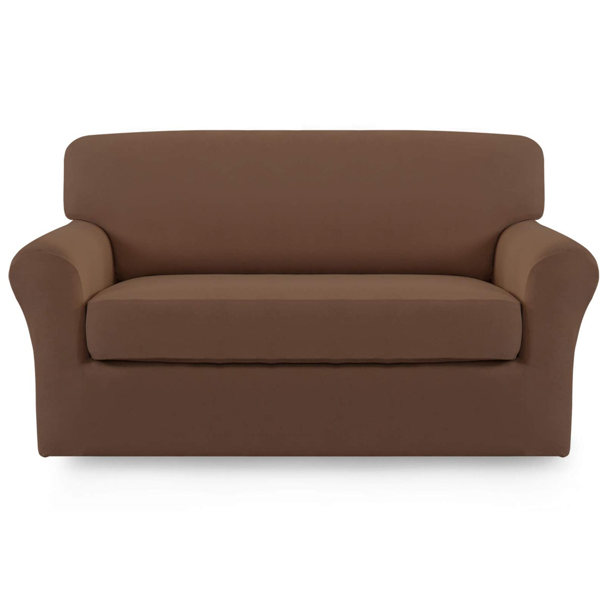 Easy-Going 2 Pieces Stretch Couch Sofa Slipcover Washable
