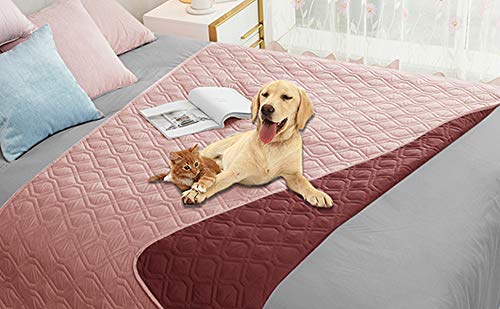 Ameritex Waterproof Dog Bed Blankets Cover for Bed Couch Sofa Reversible