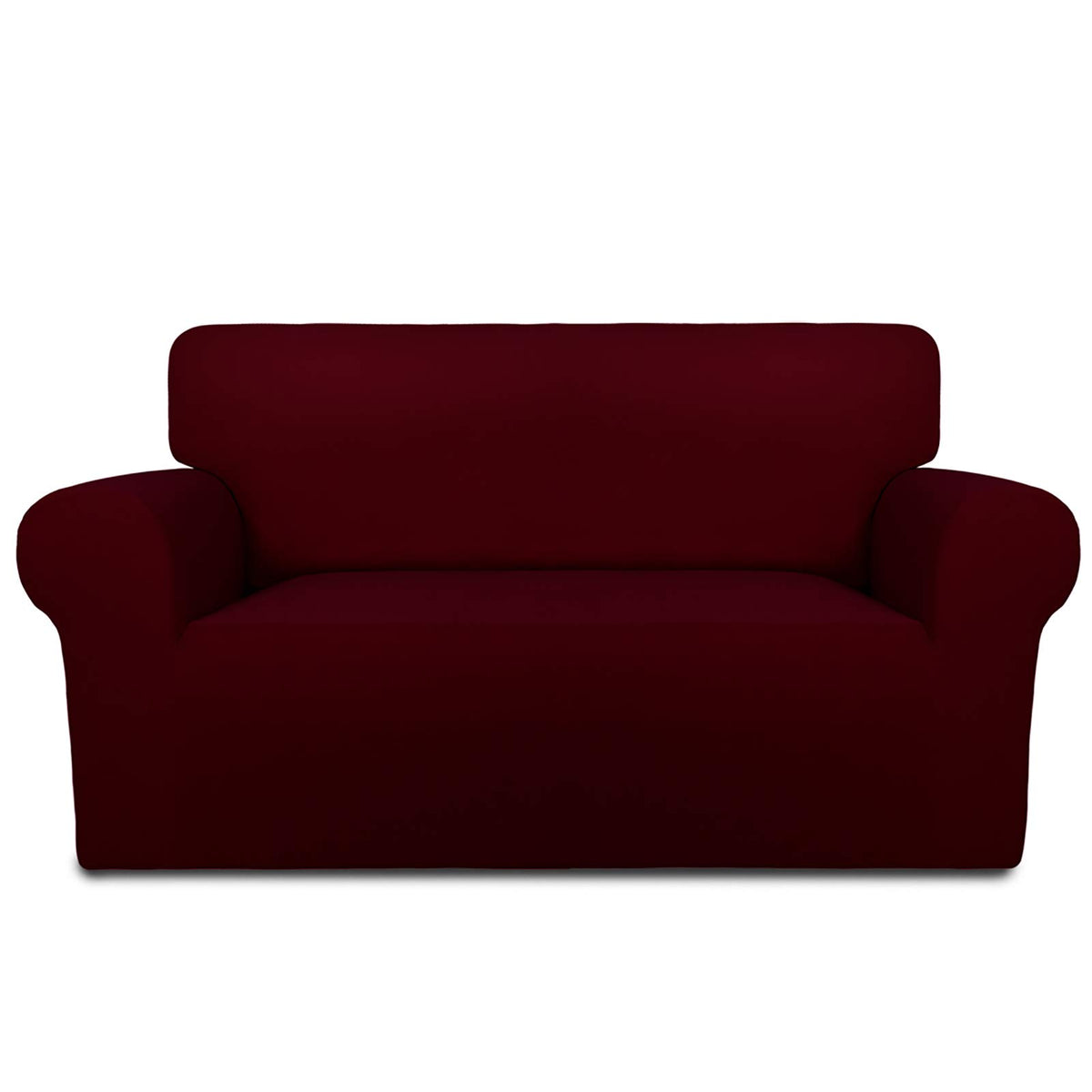 PureFit Stretch Couch Covers for Sofa Large Sofa Slipcovers Dark Gray
