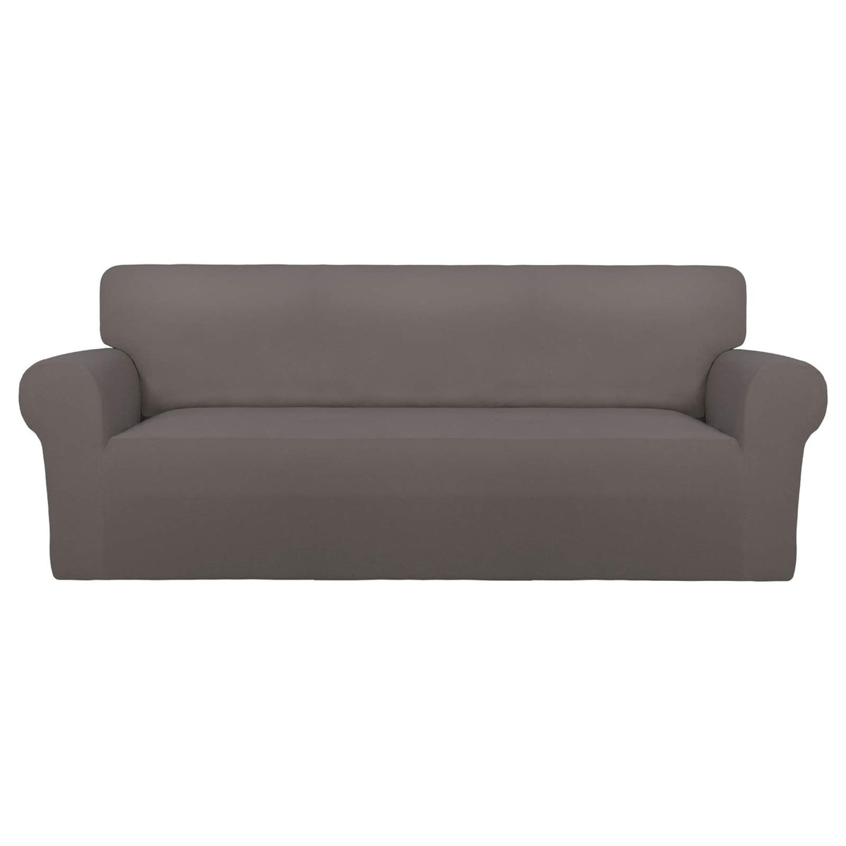 PureFit Stretch Couch Covers for Sofa Large Sofa Slipcovers Chocolate