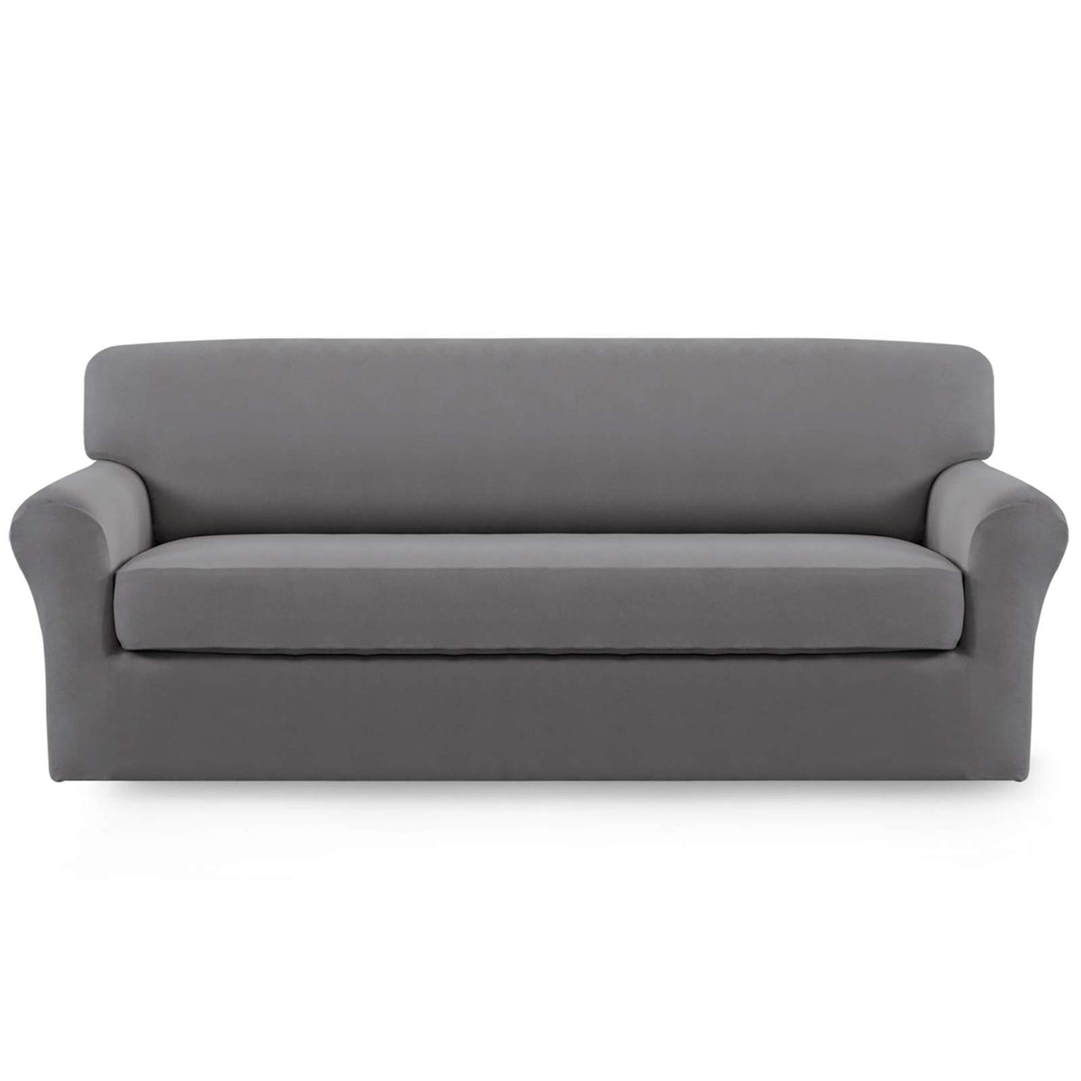 Easy-Going 2 Pieces Stretch Couch Sofa Slipcover Washable
