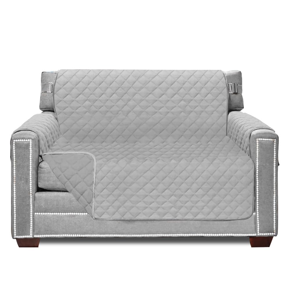 Sofa Shield® Couch Sofa Slip Cover for Dogs with Strap, Navy Sand