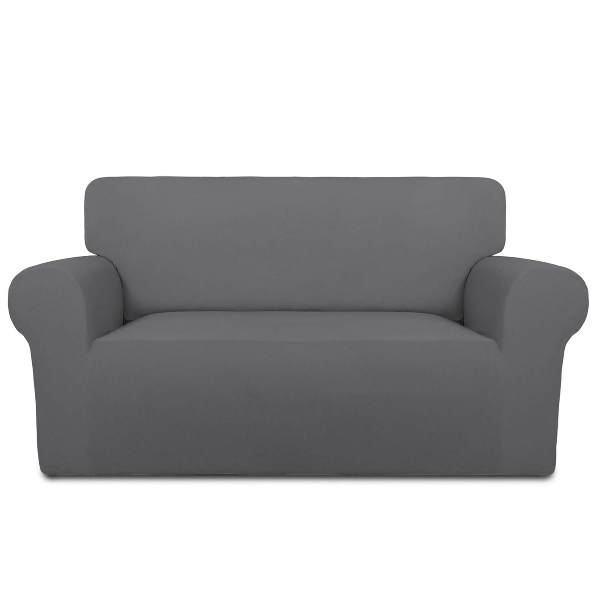 PureFit Stretch Couch Covers for Sofa Large Sofa Slipcovers Chocolate