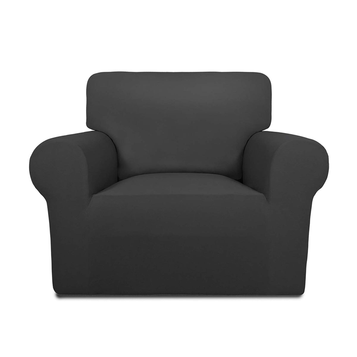 PureFit Stretch Couch Covers for Sofa Large Sofa Slipcovers Chocolate
