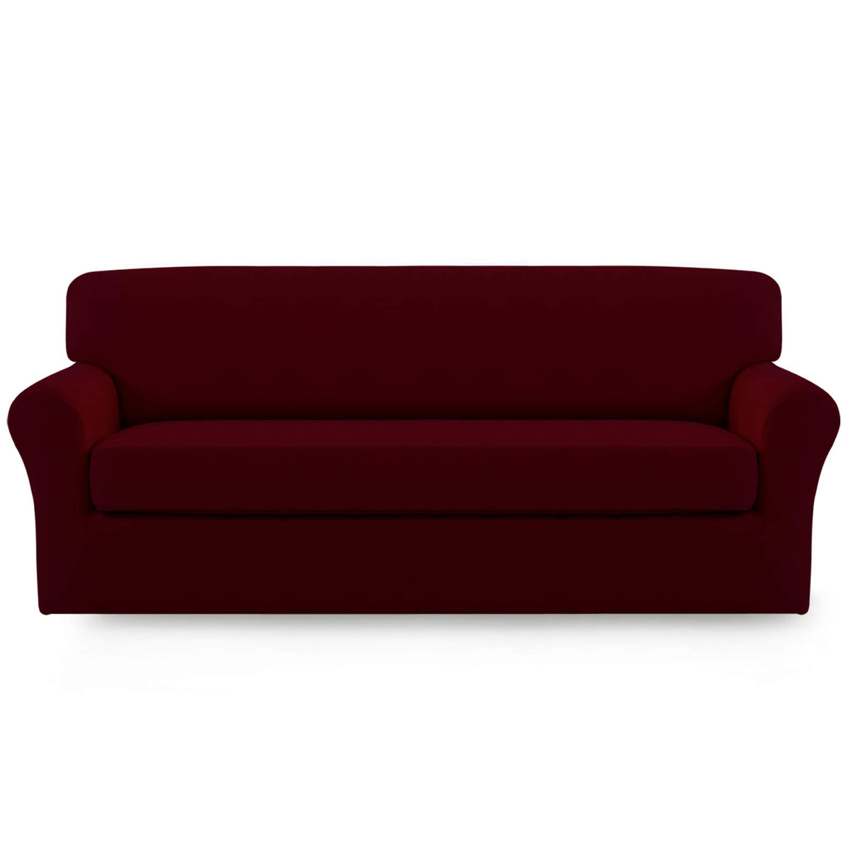 Easy-Going 2 Pieces Stretch Couch Sofa Slipcover Washable