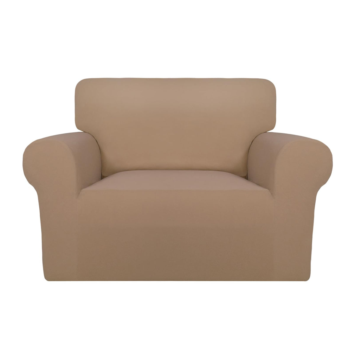 PureFit Stretch Couch Covers for Sofa Large Sofa Slipcovers Chocolate