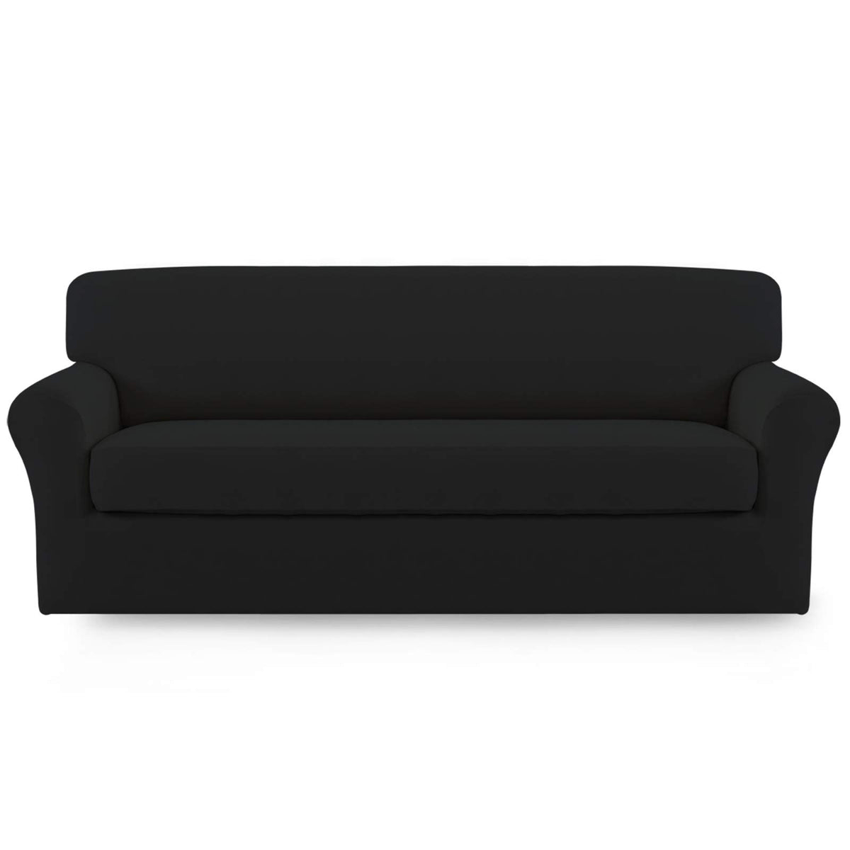 Easy-Going 2 Pieces Stretch Couch Sofa Slipcover Washable