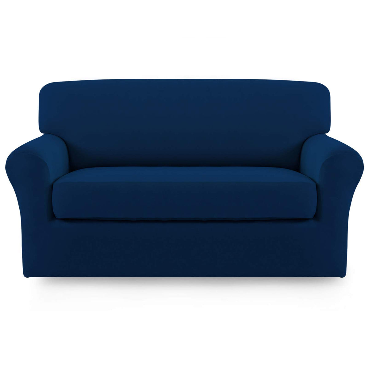 Easy-Going 2 Pieces Stretch Couch Sofa Slipcover Washable
