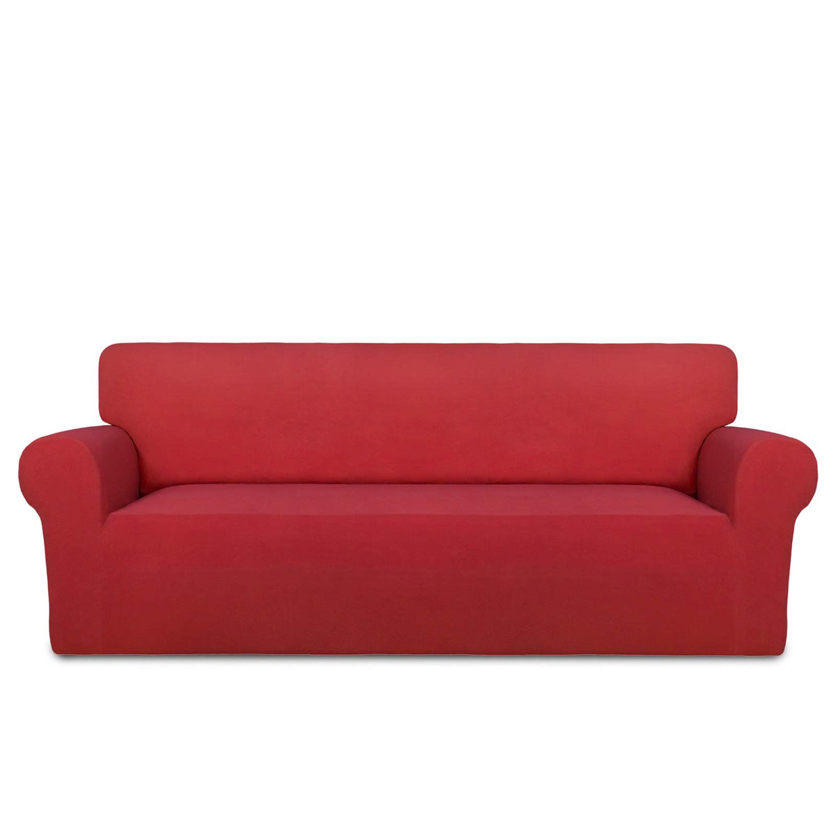 PureFit Stretch Couch Covers for Sofa Large Sofa Slipcovers Chocolate