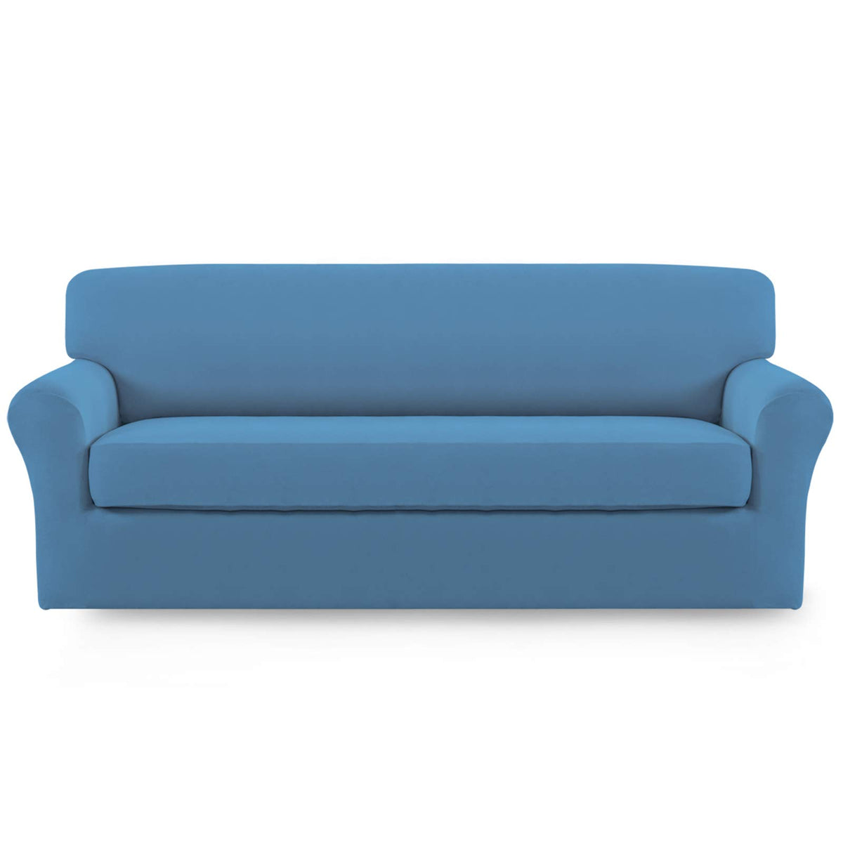 Easy-Going 2 Pieces Stretch Couch Sofa Slipcover Washable