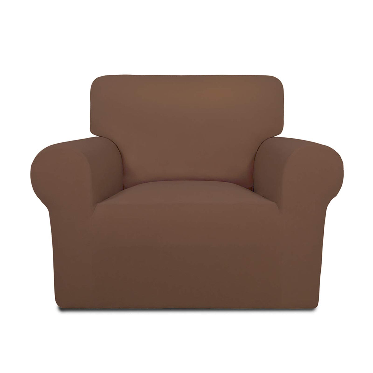 PureFit Stretch Couch Covers for Sofa Large Sofa Slipcovers Chocolate