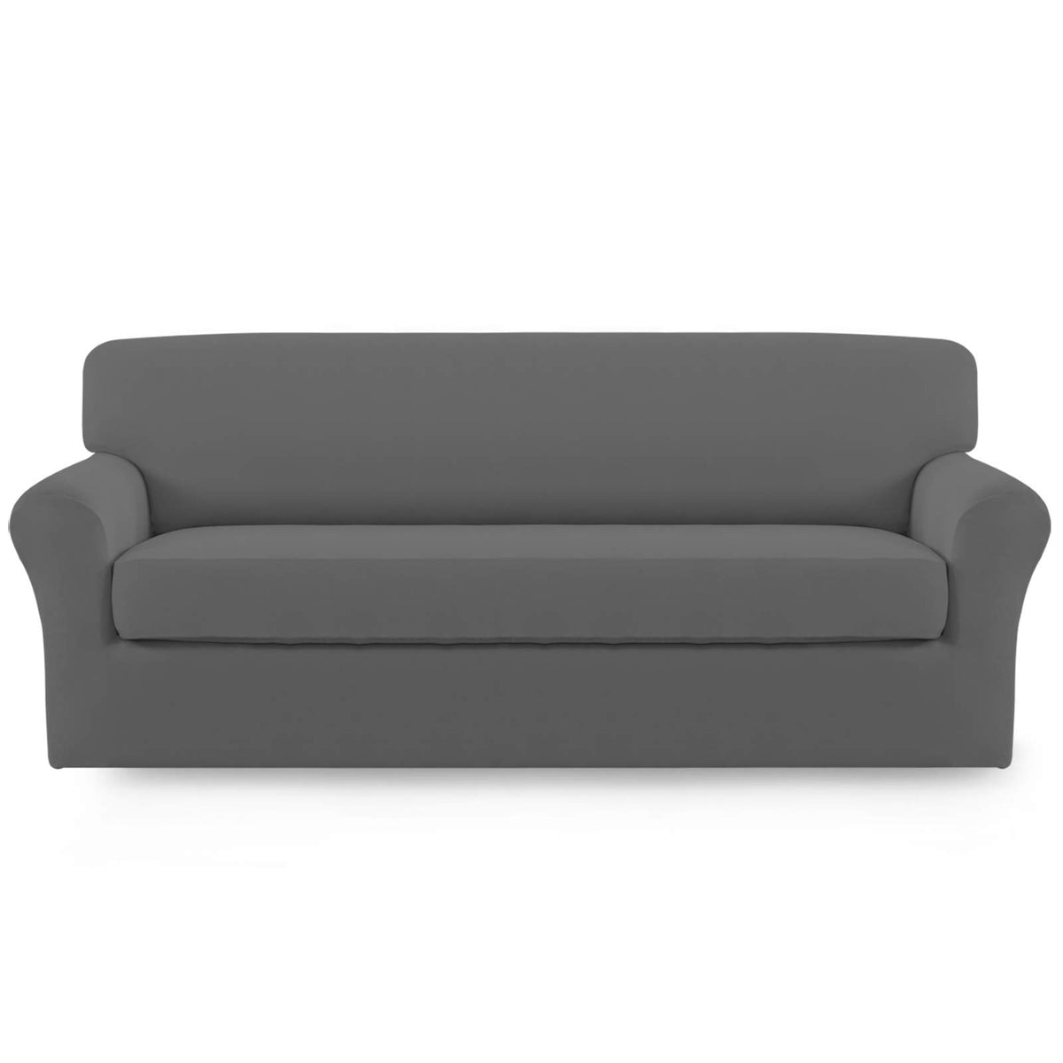Easy-Going 2 Pieces Stretch Couch Sofa Slipcover Washable