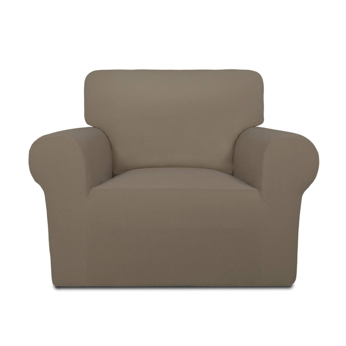 PureFit Stretch Couch Covers for Sofa Large Sofa Slipcovers Chocolate
