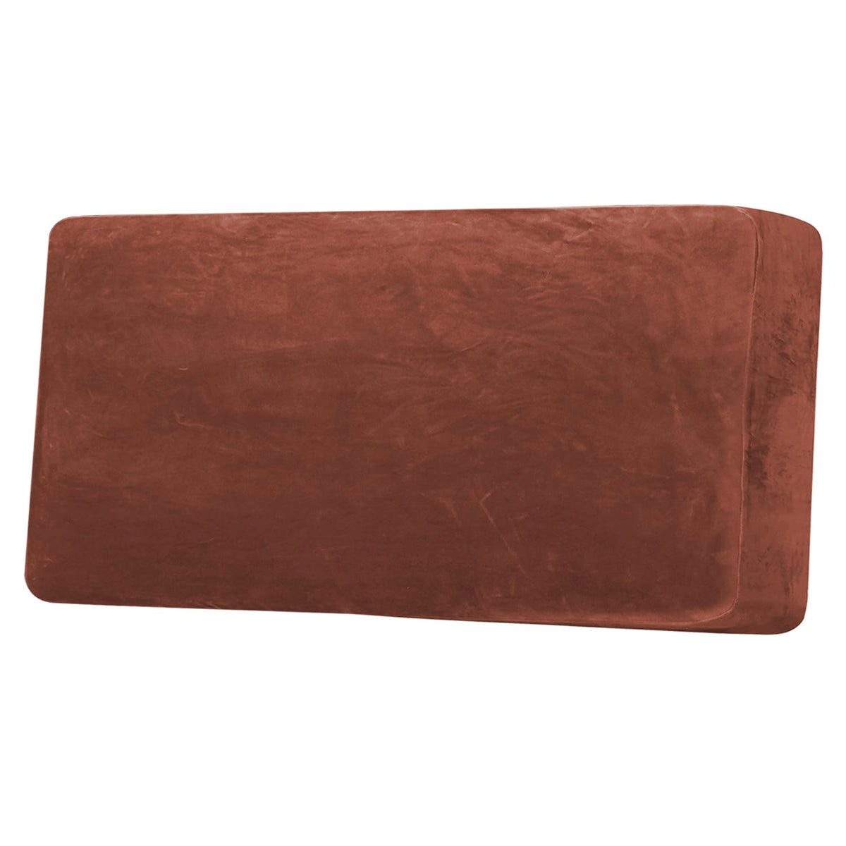 H.VERSAILTEX Velvet Stretch Couch Cushion Cover Plush Cushion Slipcover for Chair Loveseat Sofa Cushion Furniture Protector Seat Cushion Sofa Cover (3 Piece Sofa Cushion Covers, Ivory)