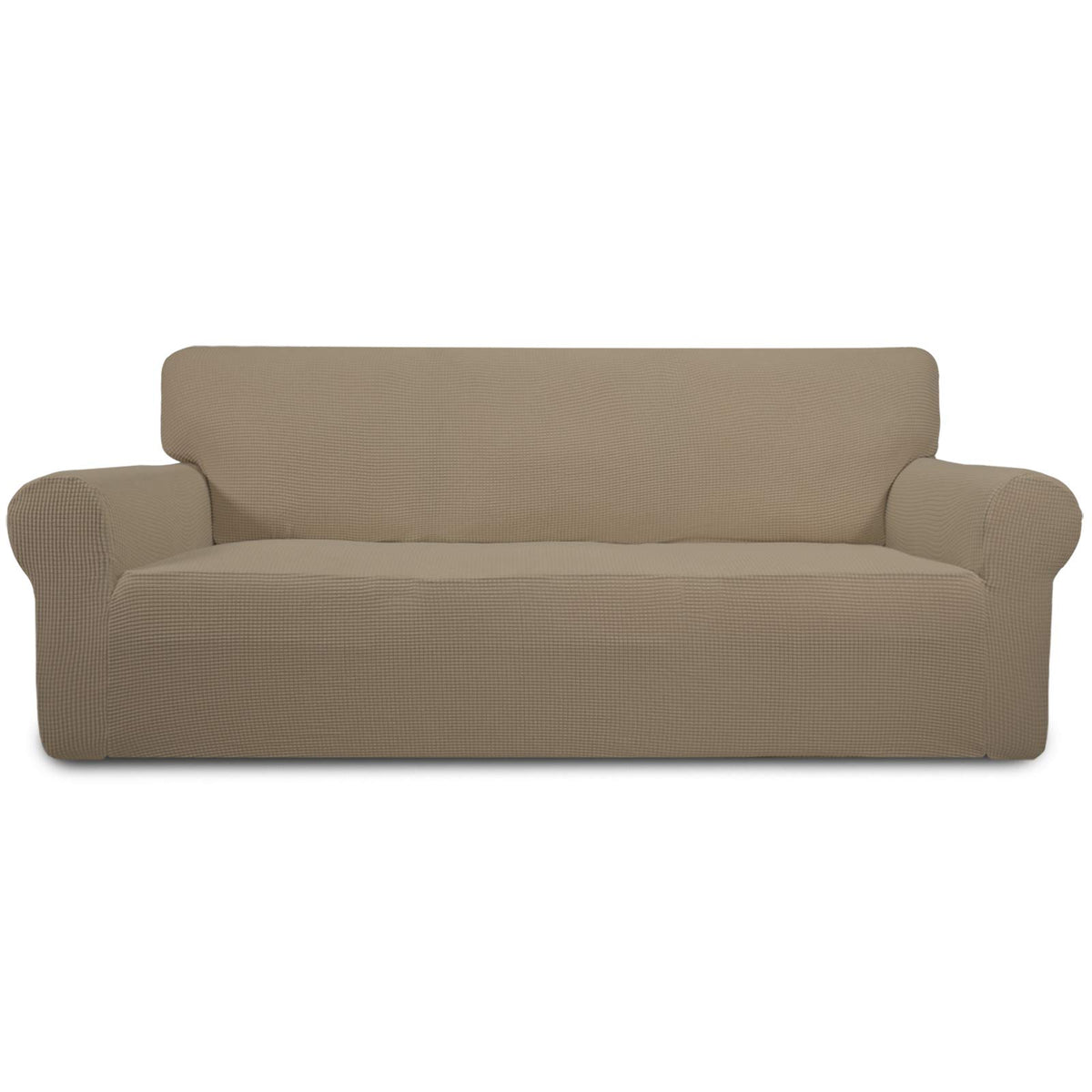Easy-Going Stretch Oversized Sofa Couch Slipcover Washable Dark Gray