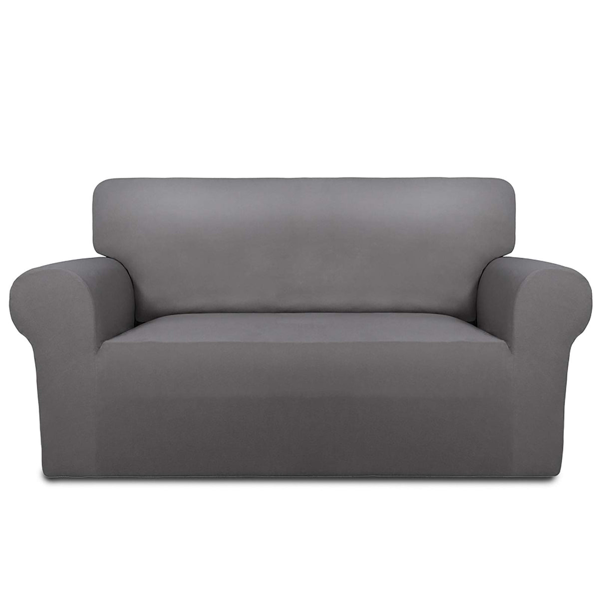 PureFit Stretch Couch Covers for Sofa Large Sofa Slipcovers Chocolate