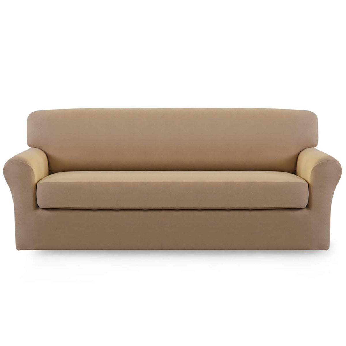 Easy-Going 2 Pieces Stretch Couch Sofa Slipcover Washable