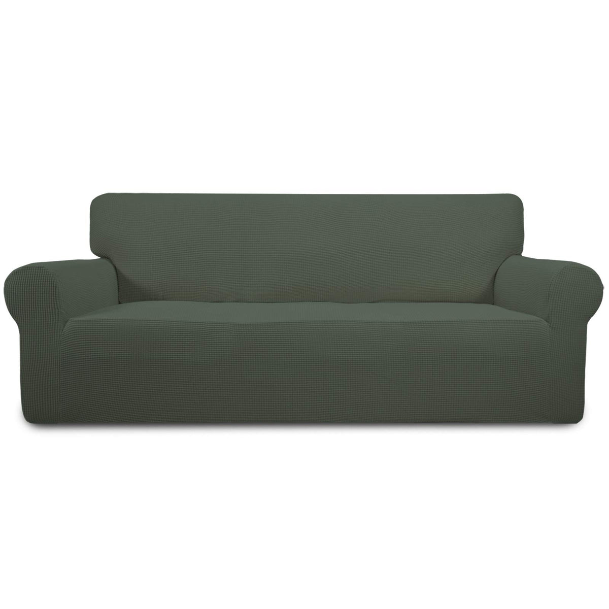 Easy-Going Stretch Couch Covers for Sofa Washable Large Chocolate