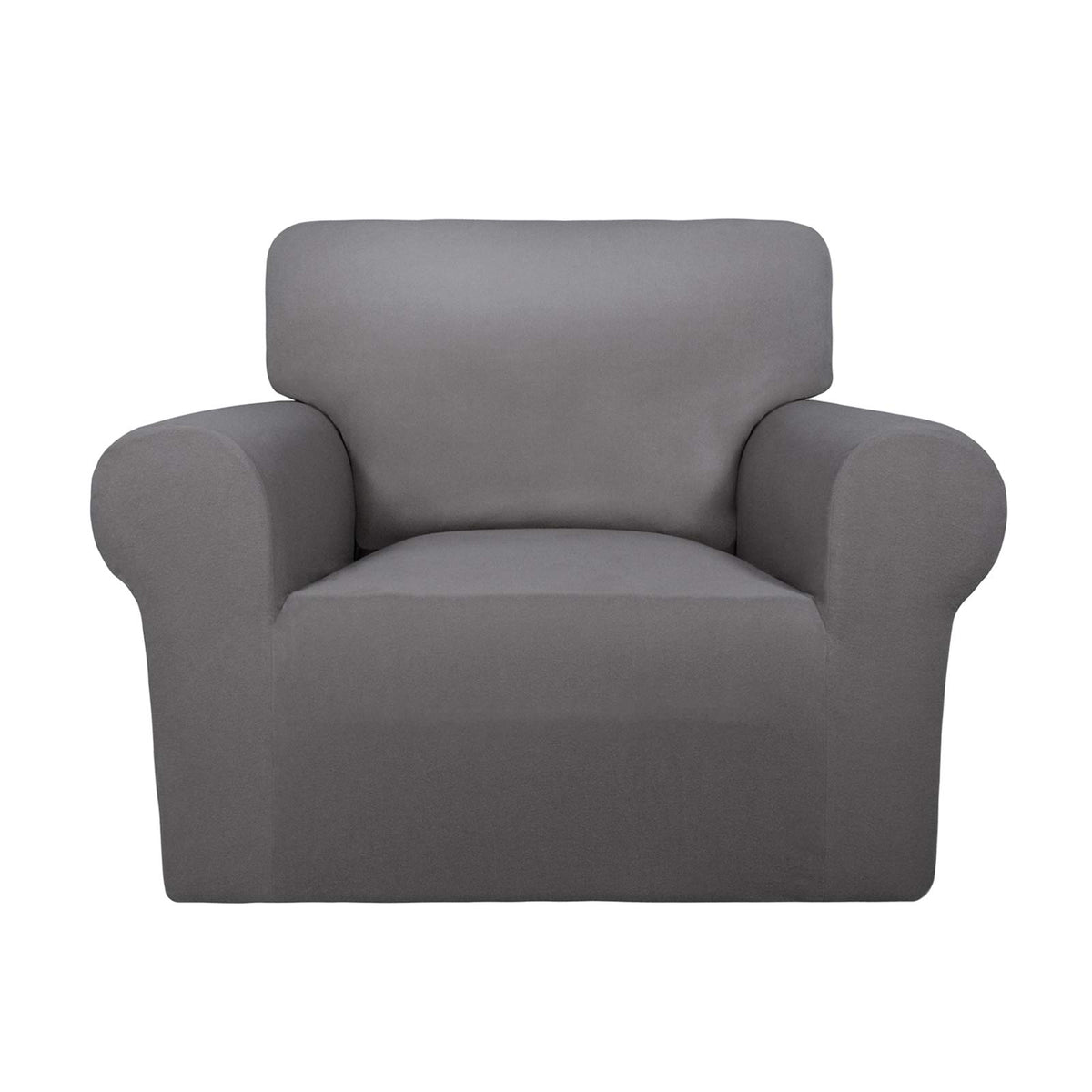 PureFit Stretch Couch Covers for Sofa Large Sofa Slipcovers Dark Gray