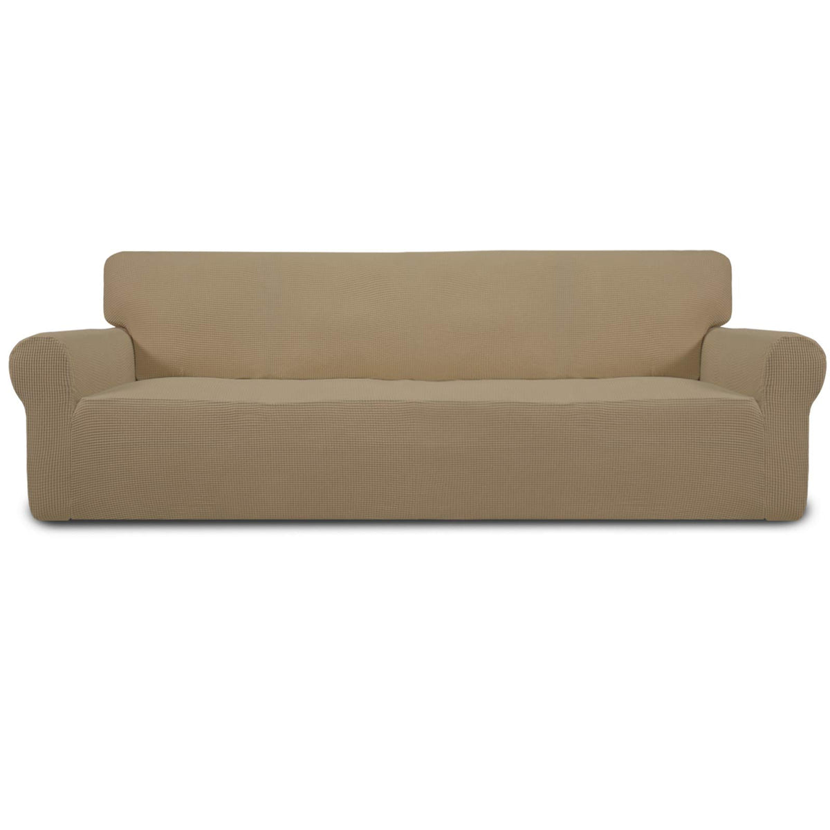 Easy-Going Stretch Couch Covers for Sofa Washable Large Cream