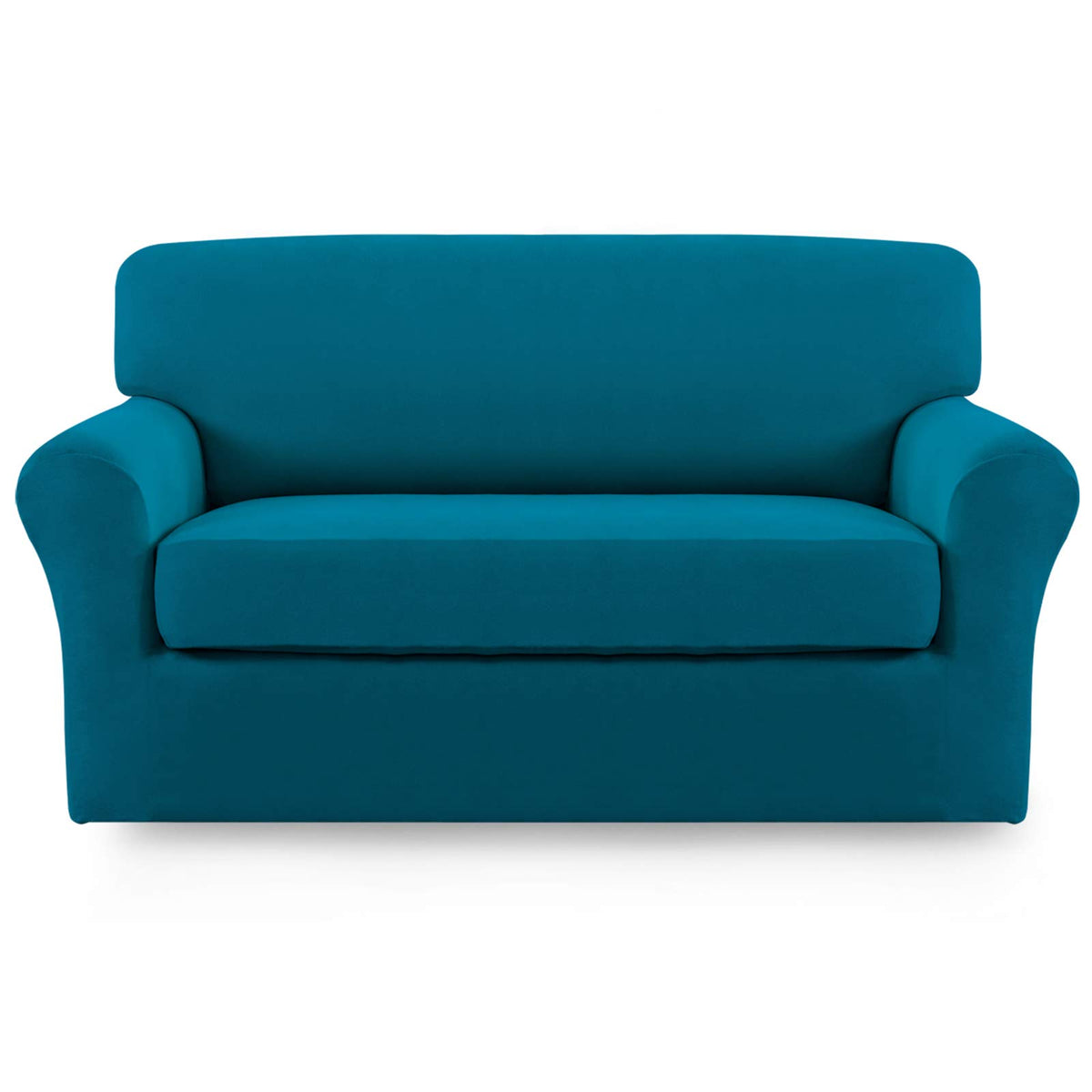 Easy-Going 2 Pieces Stretch Couch Sofa Slipcover Washable