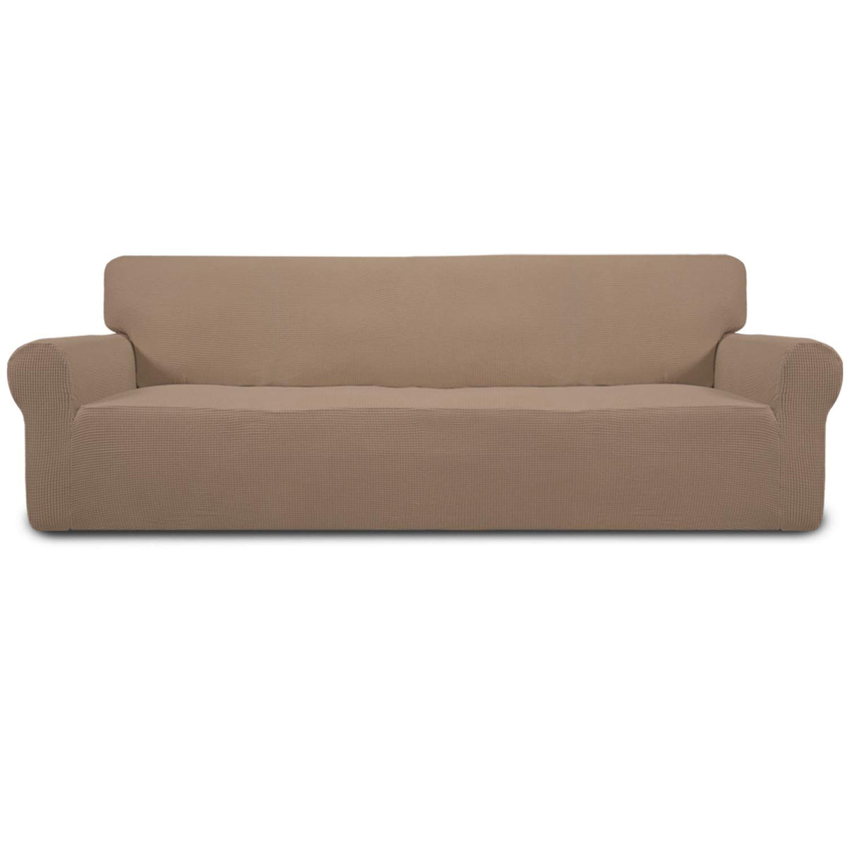 Easy-Going Stretch Couch Covers for Sofa Washable Large Dark Gray