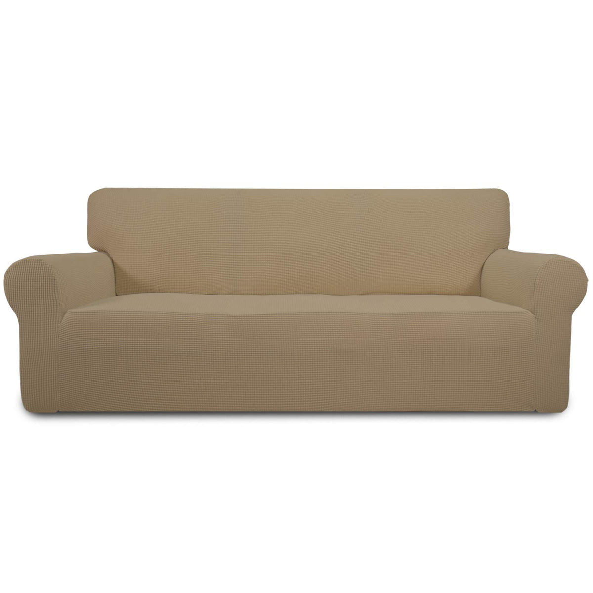 Easy-Going Stretch Oversized Sofa Couch Slipcover Washable Dark Gray