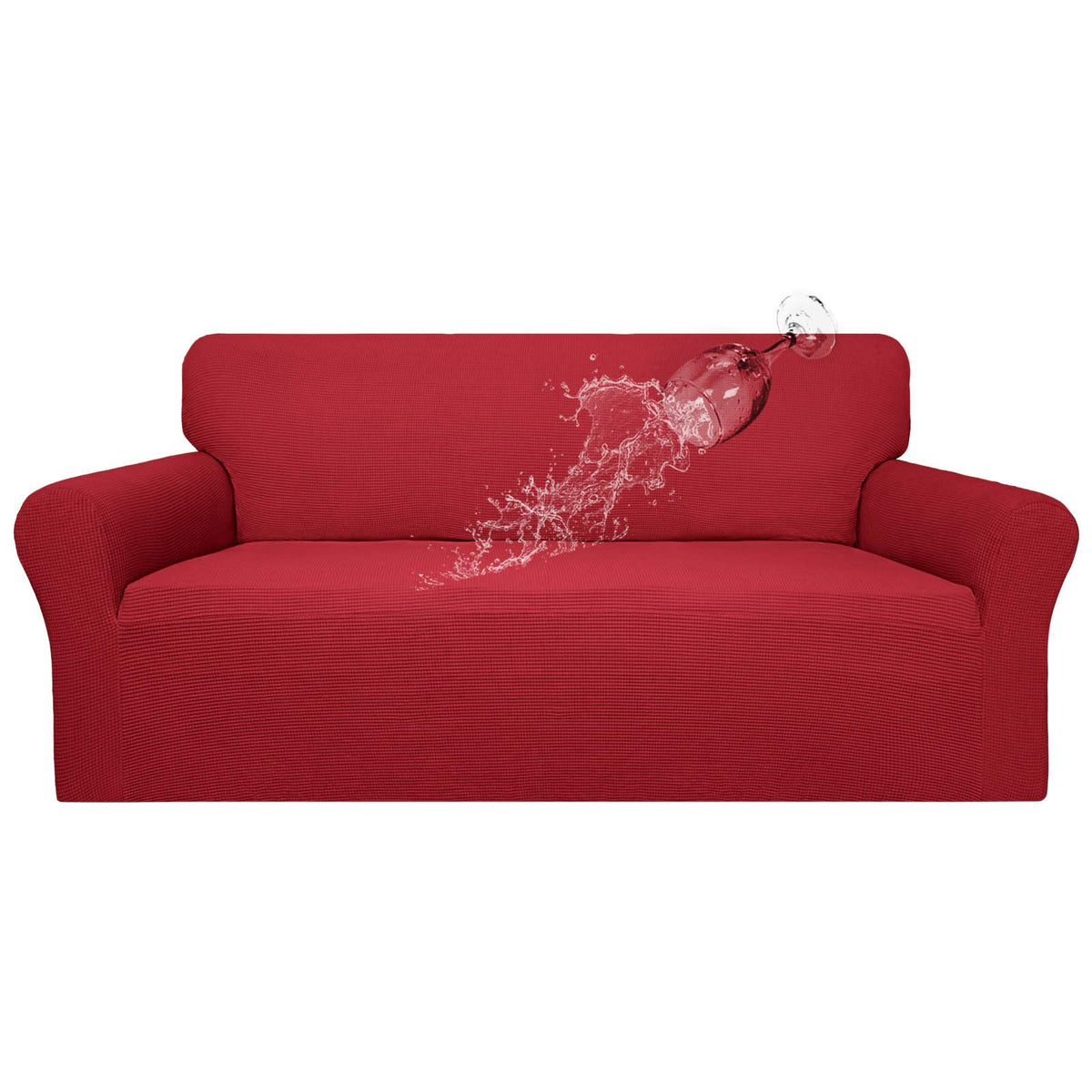 Easy-Going 100% Waterproof Couch Cover, 3 Cushion Couch Slipcover for Sofa