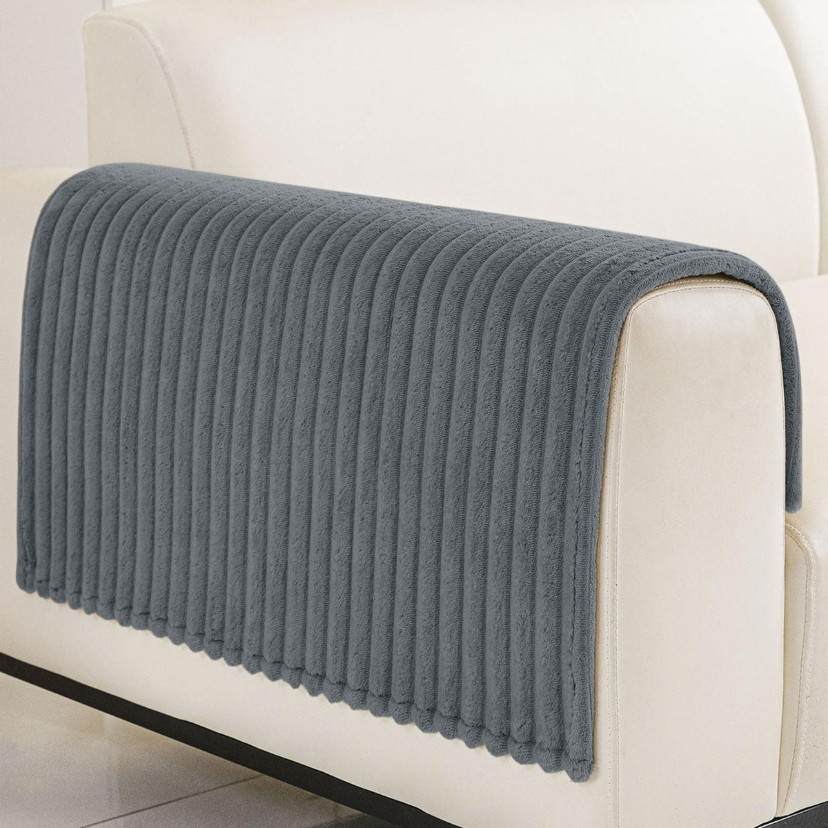 Smiry Waterproof Couch Cover for Dogs, Washable Non Slip Plush Protector