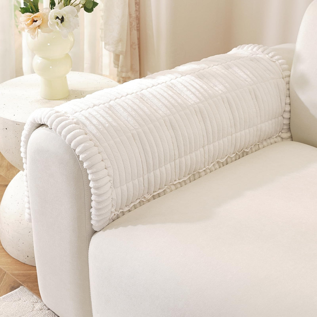 OstepDecor Couch Cover for Dogs, Washable Non Slip Sofa Cover for Pets