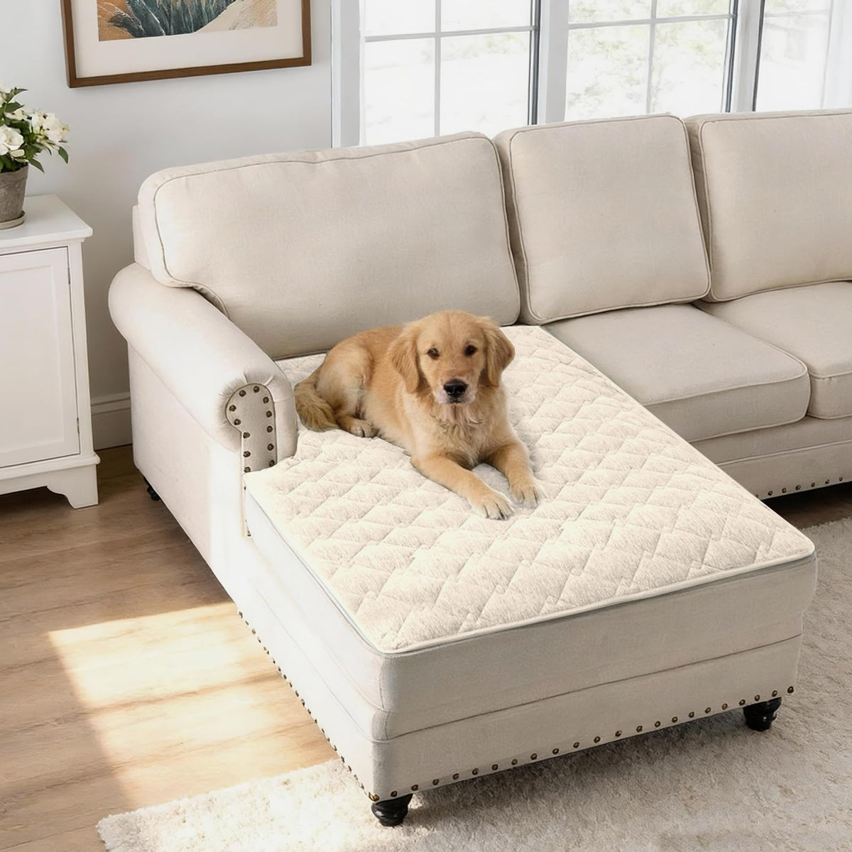 H.VERSAILTEX Couch Cover for Dogs, Non-Slip Washable Pet Sofa Protector