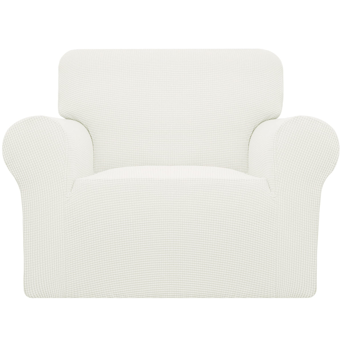 Easy-Going Stretch Couch Covers for Sofa Washable Large Cream