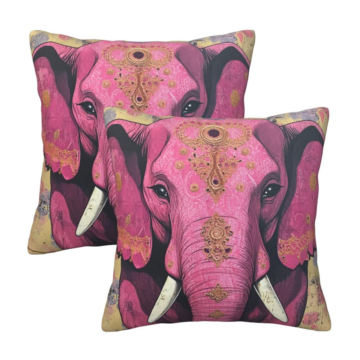 Landscape Throw Pillow Covers 18x18 Inch Set of 2 Western Decorative Cushion Cases for Couch Living Room Bedroom