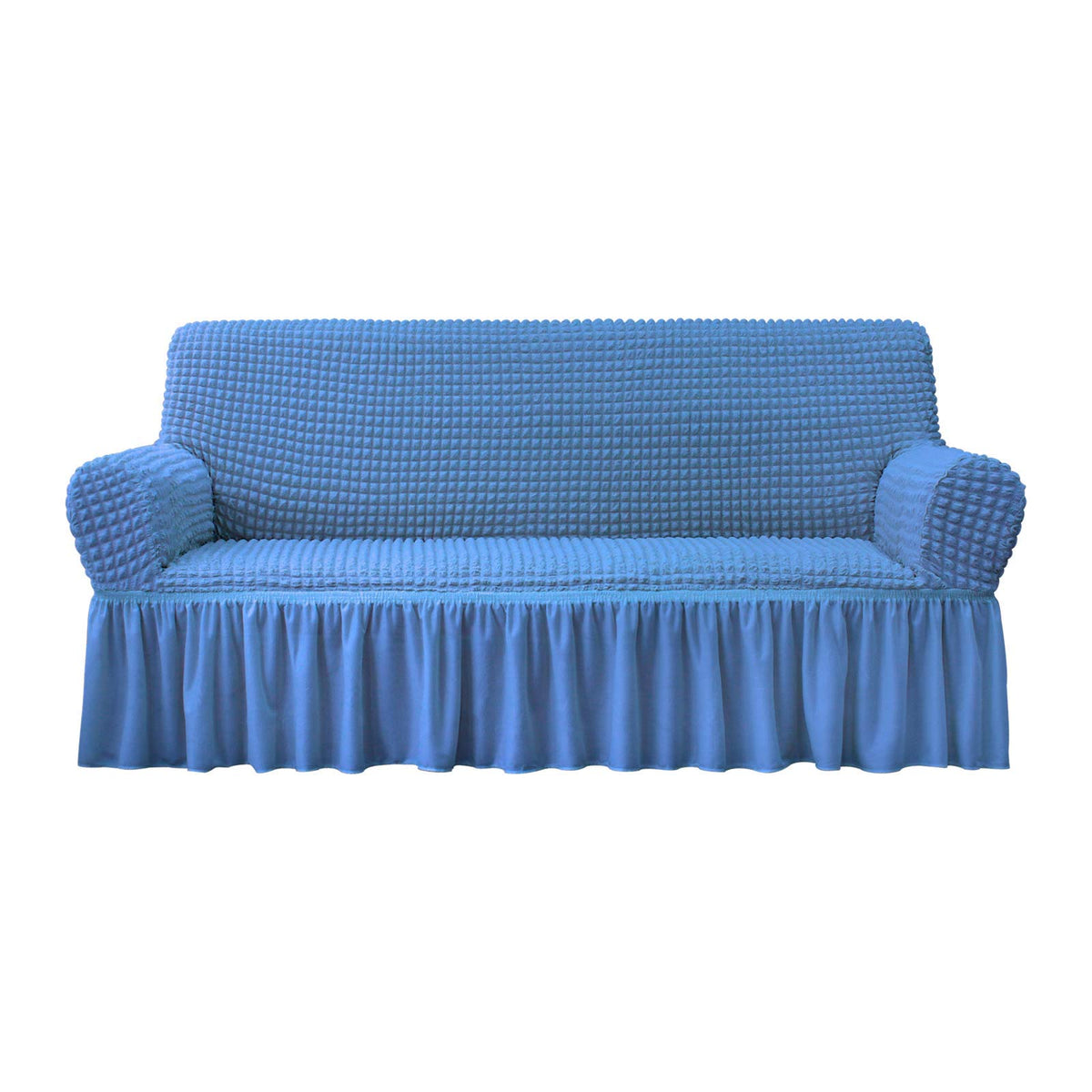 NICEEC Sofa Covers Beige Couch Cover Stretch Sofa Slipcovers with Skirt
