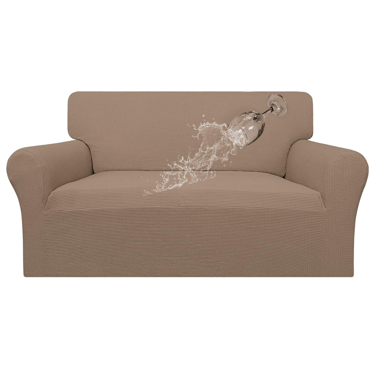 Easy-Going 100% Waterproof Couch Cover, 3 Cushion Couch Slipcover for Sofa