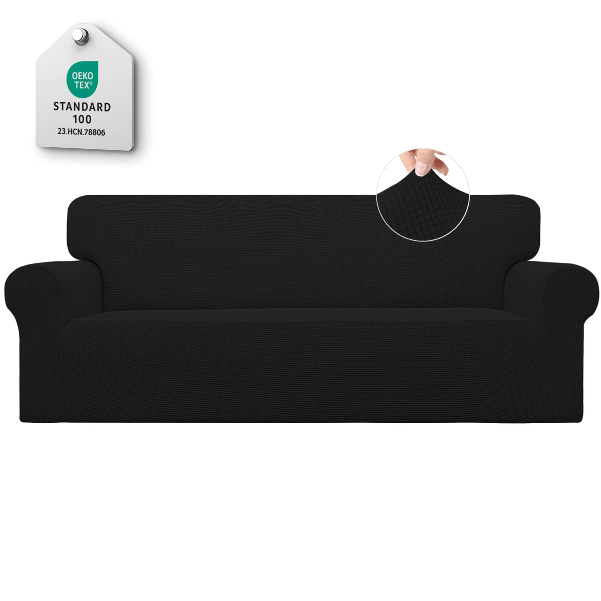 Easy-Going Stretch Couch Covers for Sofa Washable Large Camel