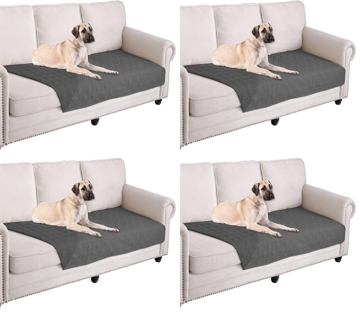 Ameritex Waterproof Dog Bed Blankets Cover for Bed Couch Sofa Reversible
