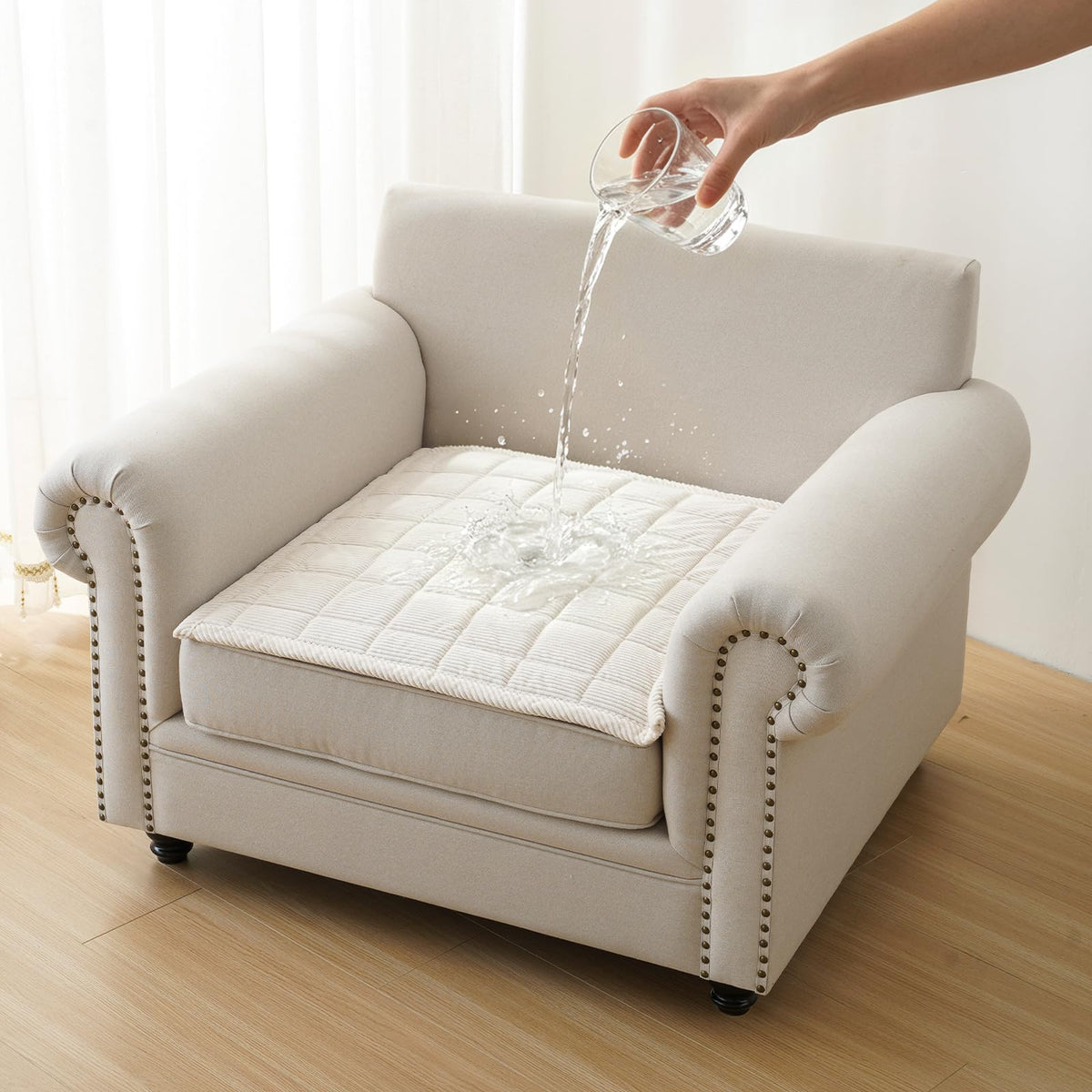 Waterproof Couch Covers for Sofa, Non Slip Dog Couch Cover Washable