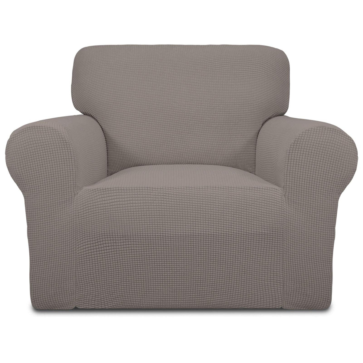 Easy-Going Stretch Couch Covers for Sofa Washable Large Chocolate
