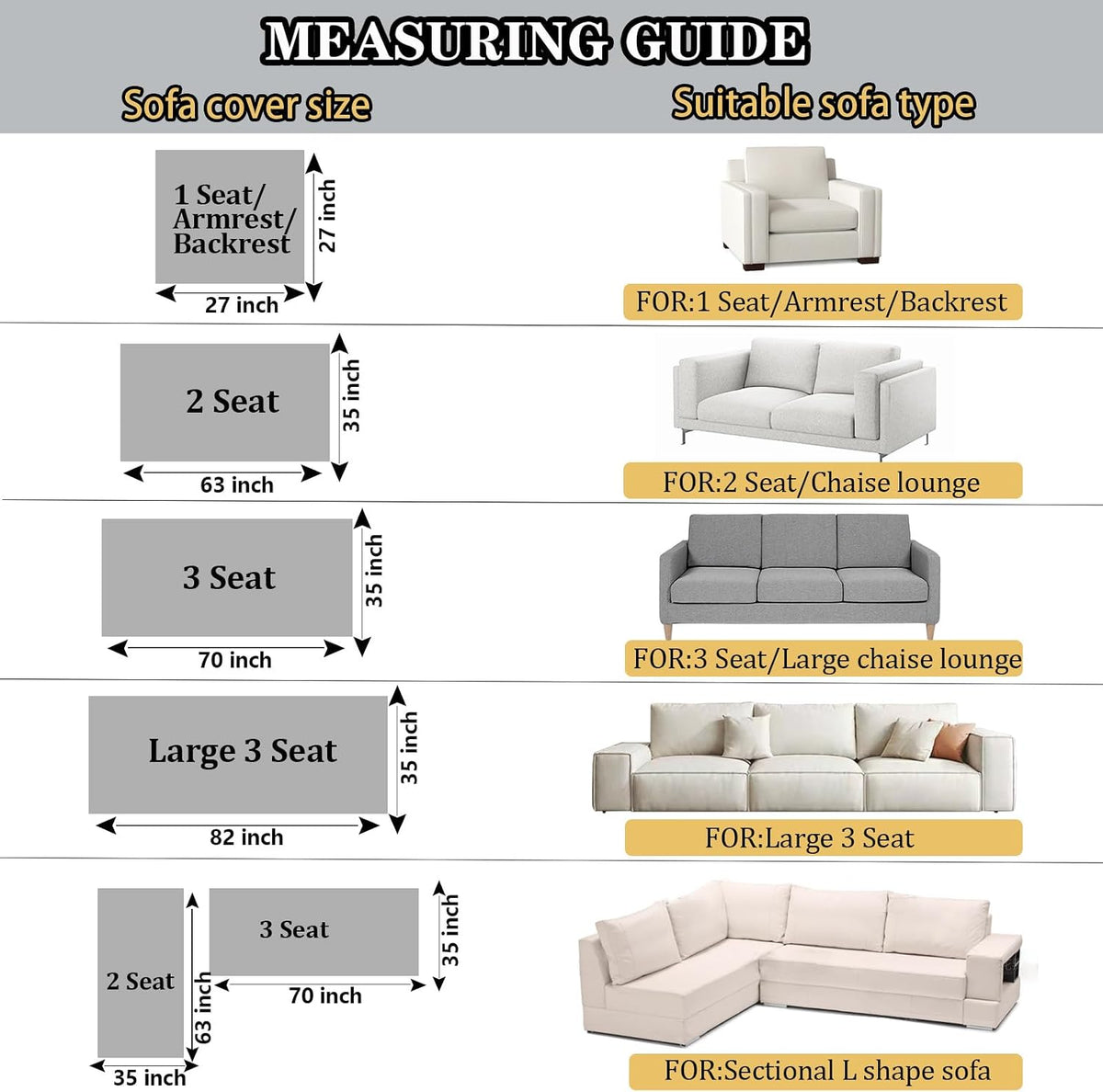 NAISI Couch Covers for Dogs Waterproof Flannel Striped Sofa Cover Pet Friendly Washable Dog Mat for Couch Anti Slip Sectional Sofa Slipcover Protector(2pcs/35"x63"+35"x70",Khaki)