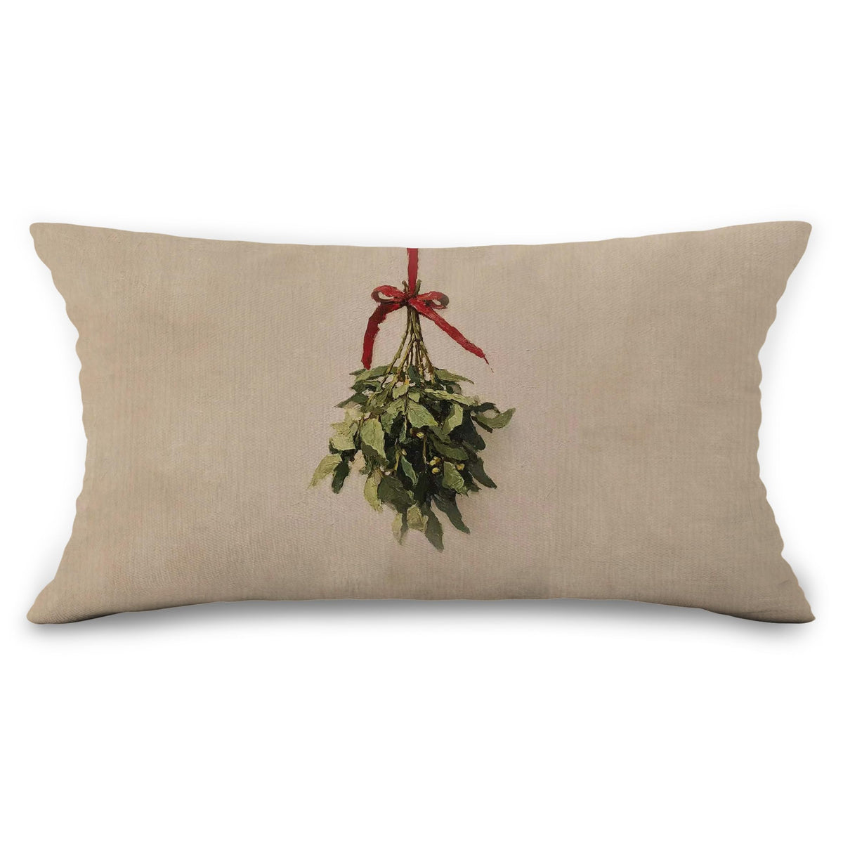 Vintage Christmas Tree Fireplace Throw Pillow Covers
