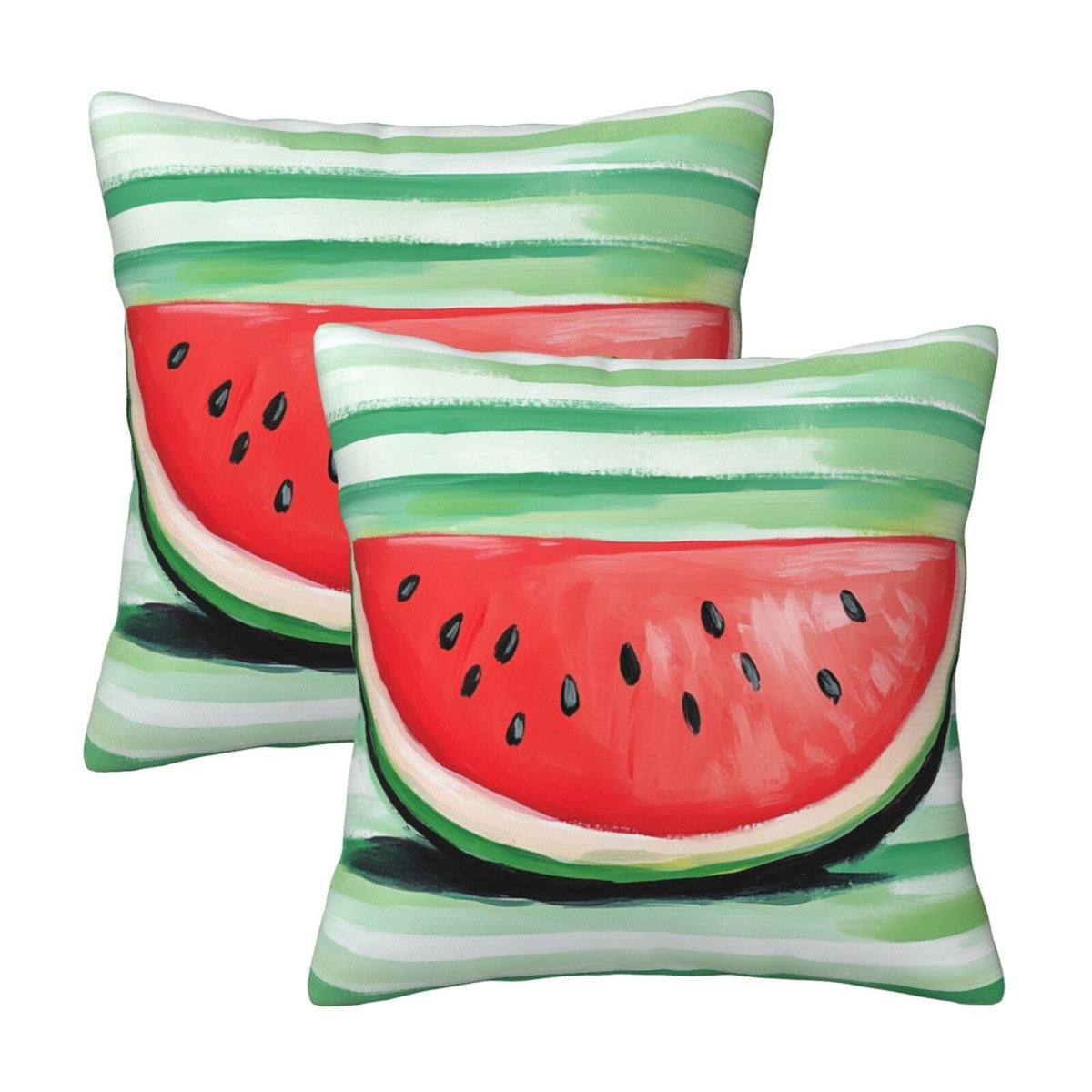 Landscape Throw Pillow Covers 18x18 Inch Set of 2 Western Decorative Cushion Cases for Couch Living Room Bedroom