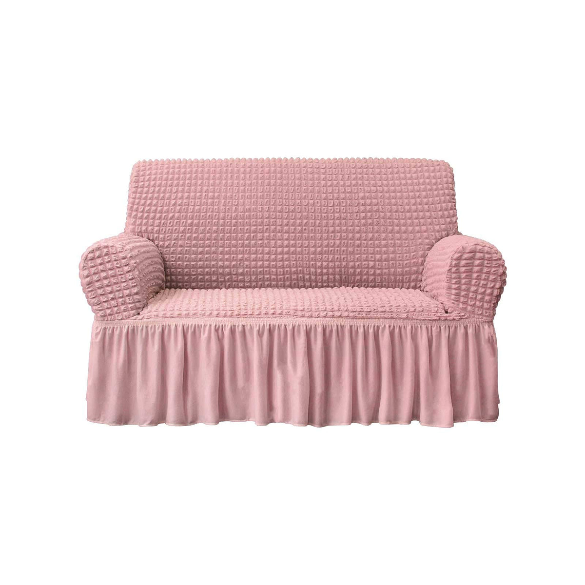 NICEEC Sofa Covers Beige Couch Cover Stretch Sofa Slipcovers with Skirt