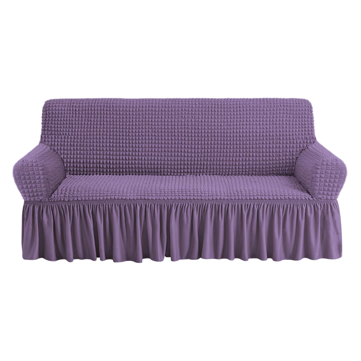 NICEEC Sofa Covers Beige Couch Cover Stretch Sofa Slipcovers with Skirt