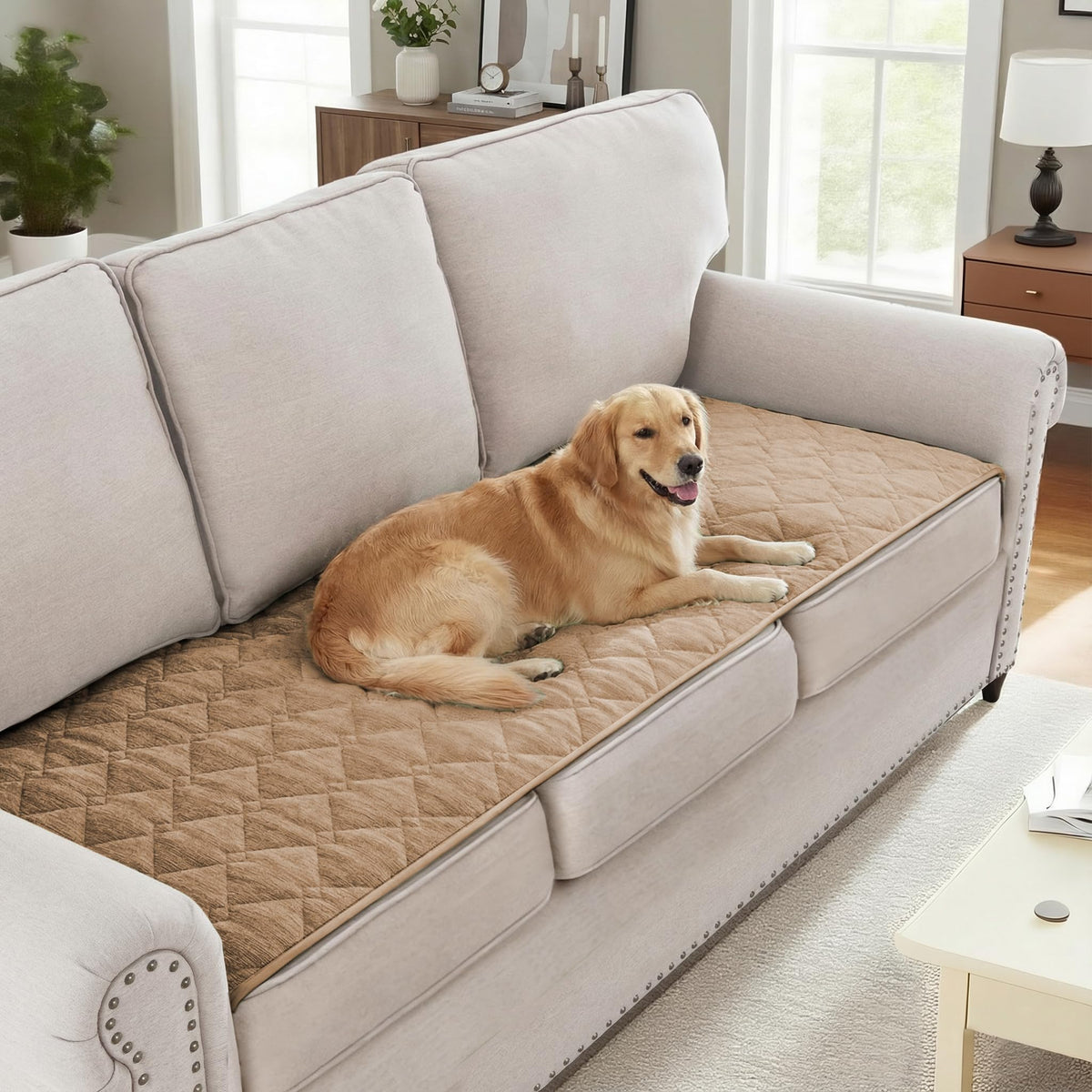 H.VERSAILTEX Couch Cover for Dogs, Non-Slip Washable Pet Sofa Protector