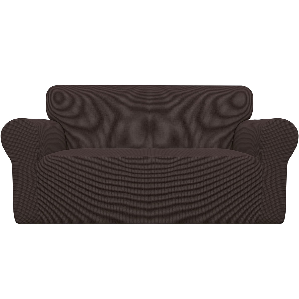 Easy-Going Stretch Couch Covers for Sofa Washable Large Chocolate